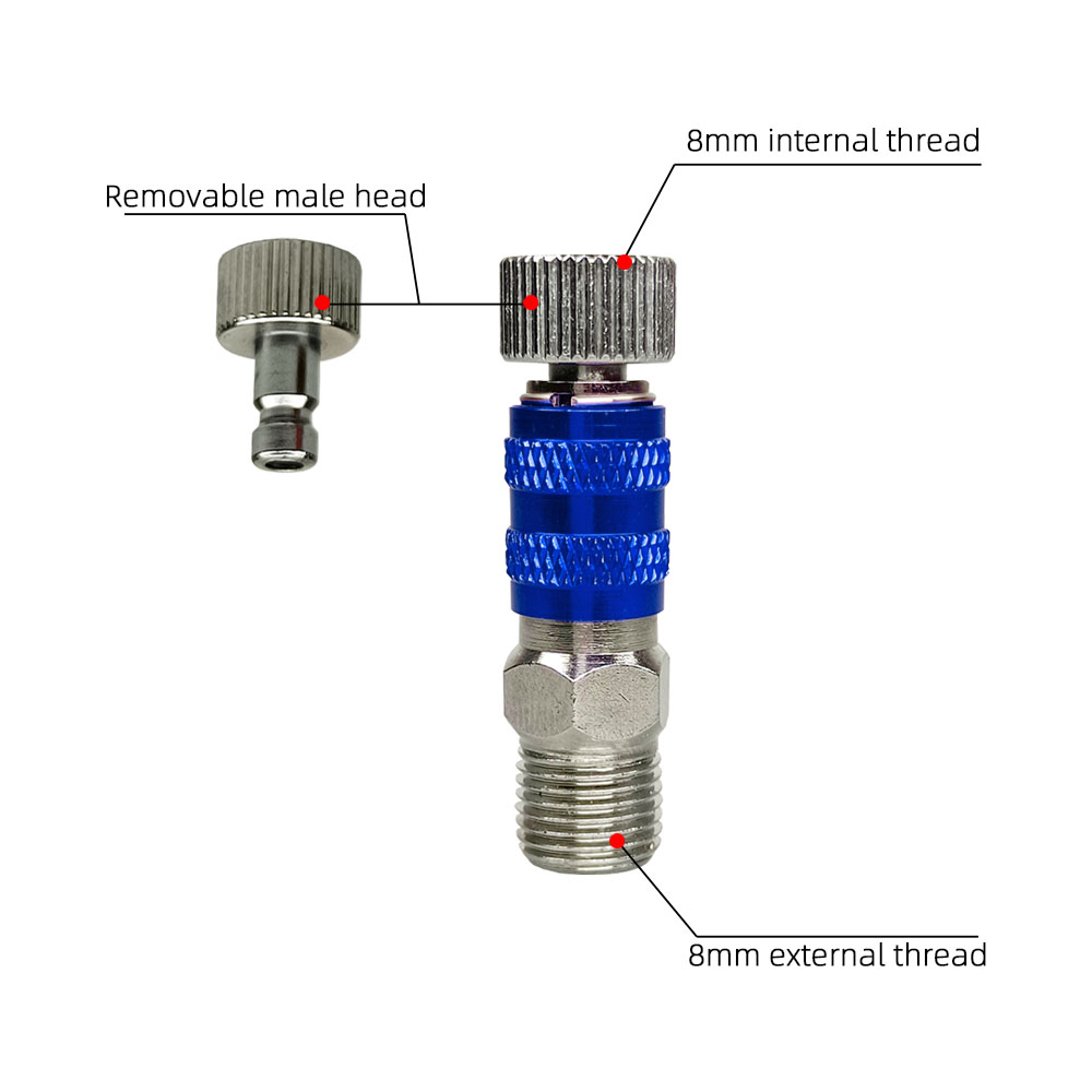 Professional Hot Sale Airbrush Accessories Air Brush Quick Release Disconnect Coupler BSP 1/8