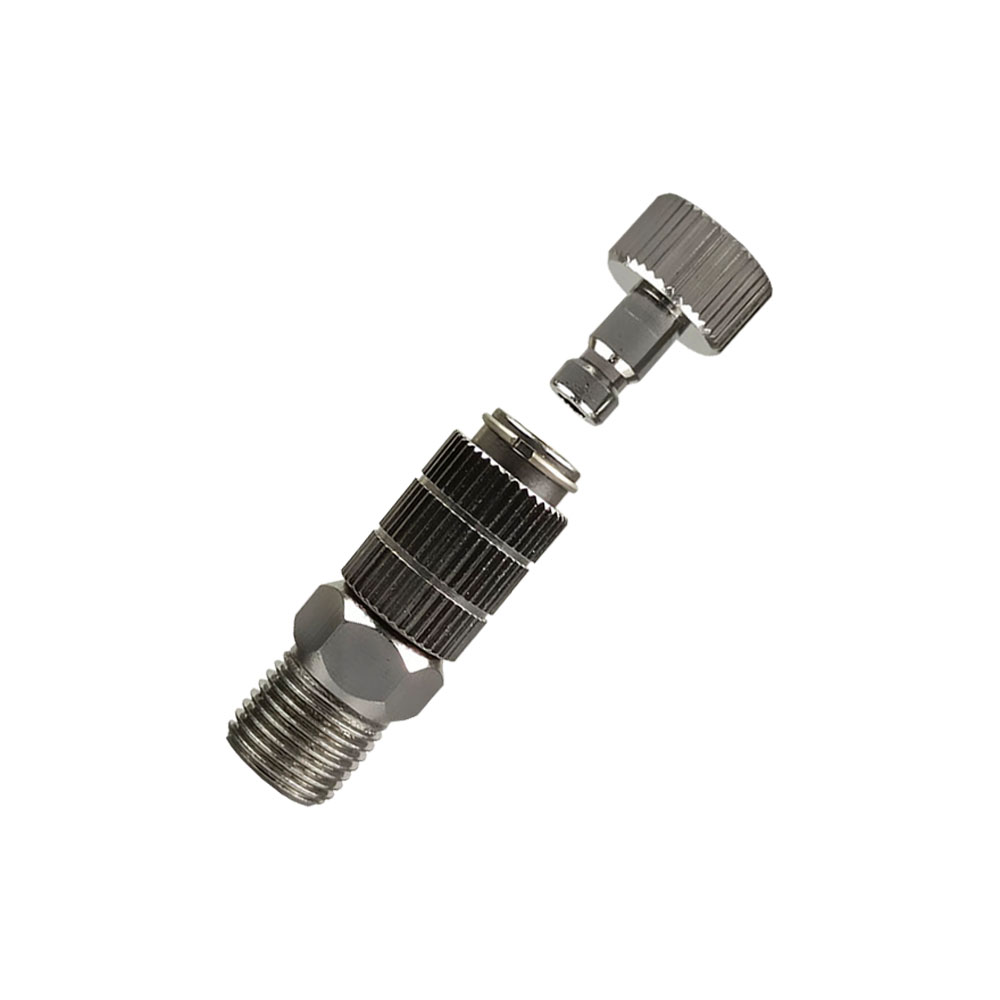 Airbrush Gun Quick Disconnect Fittings 1/8" Female and Male Disconnect Adapter Kit
