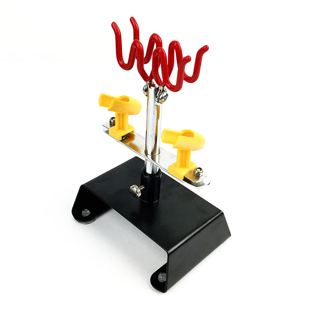 Airbrush 4 Spray Gun Stand Station Rotate and tilt the desktop Spray gun accessories and supplies for garages or workspaces
