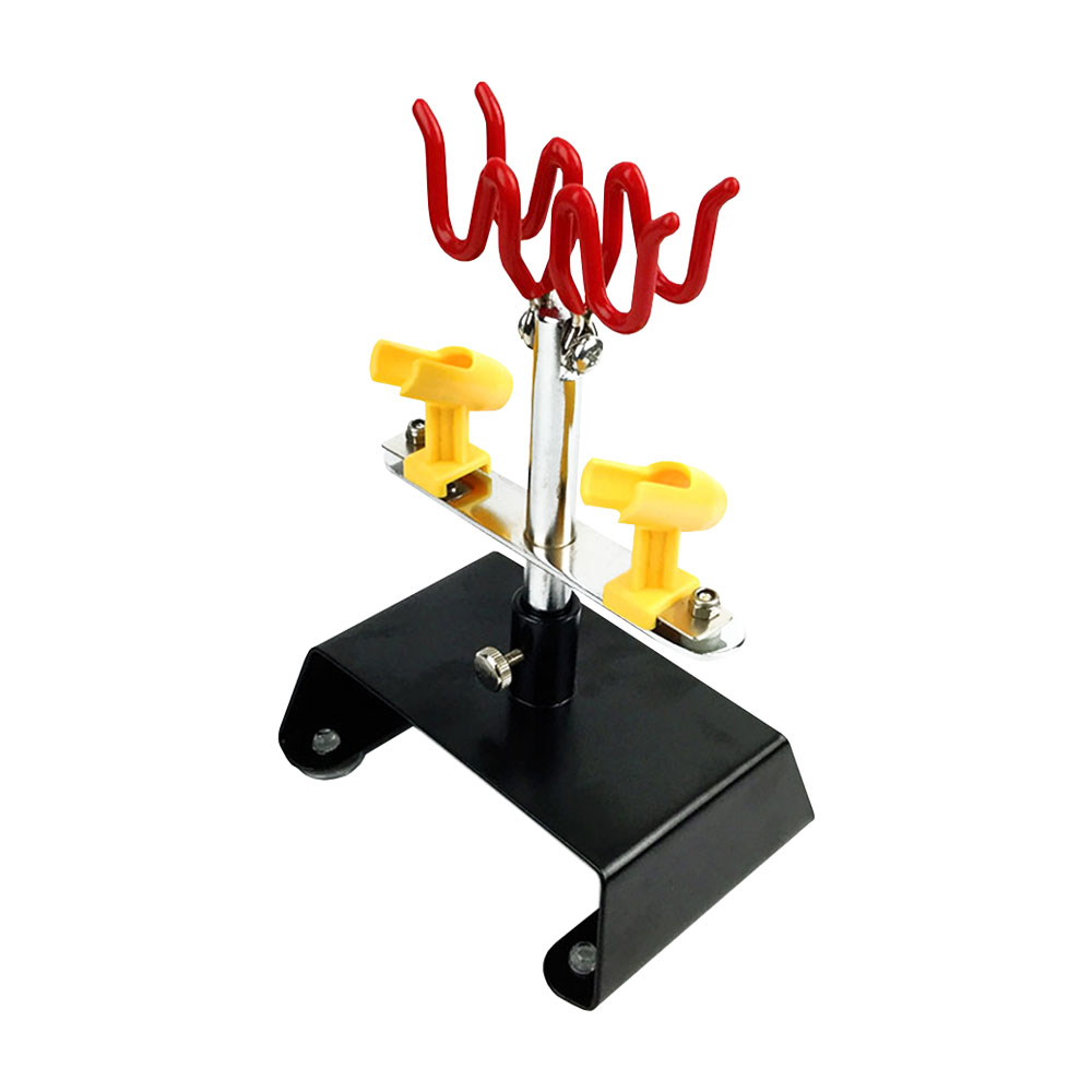 Airbrush 4 Spray Gun Stand Station Rotate and tilt the desktop Spray gun accessories and supplies for garages or workspaces