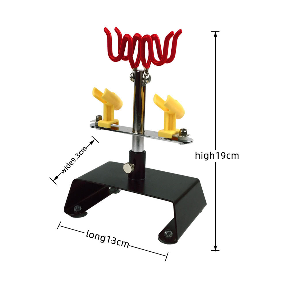 Airbrush 4 Spray Gun Stand Station Rotate and tilt the desktop Spray gun accessories and supplies for garages or workspaces