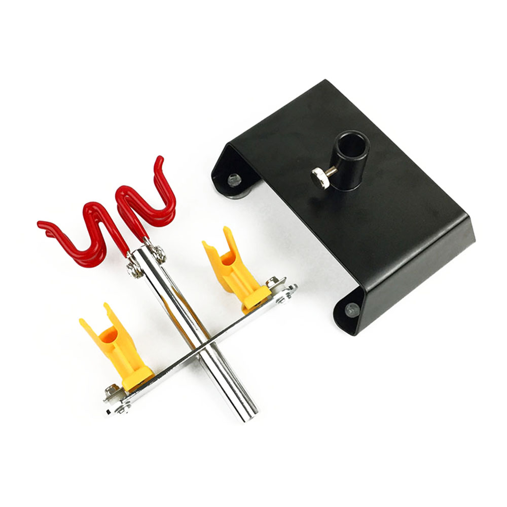 Airbrush 4 Spray Gun Stand Station Rotate and tilt the desktop Spray gun accessories and supplies for garages or workspaces