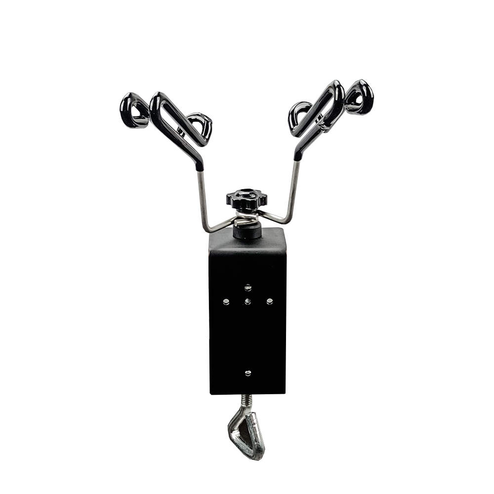 Airbrush Holder for Storage the Clamping Spray Gun Holder Can Hold up to 2 Spray Guns black(图3) Airbrush Holder for Storage the Clamping Spray Gun Holder Can Hold up to 2 Spray Guns black