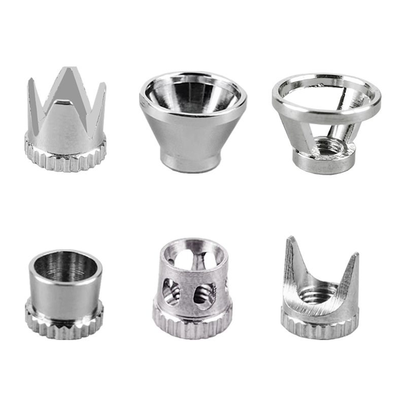 A Variety of Airbrush of General Spray Pen Parts Hollow Hat Crown Hat Fixed Distance Tomahawk Hood