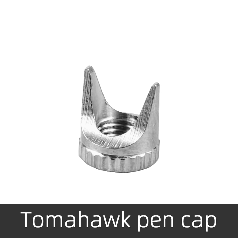 Fixed Distance Tomahawk pen cap A Variety of Airbrush of General Spray Pen Parts Hollow Hat Crown Hat 
