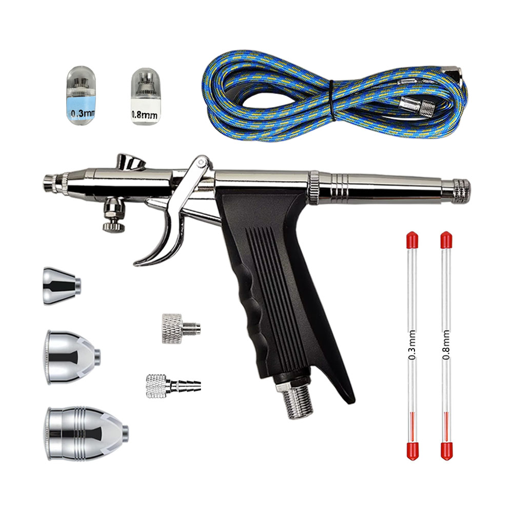 Dual Purpose Airbrush Quick Disconnect with Air Flow Control Valve Users who Demand Absolute Precision Nail Brush