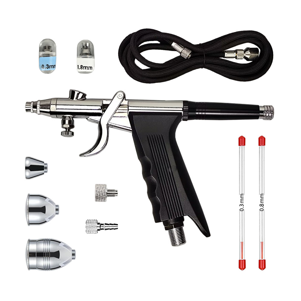 Dual Purpose Airbrush Quick Disconnect with Air Flow Control Valve Users who Demand Absolute Precision Nail Brush