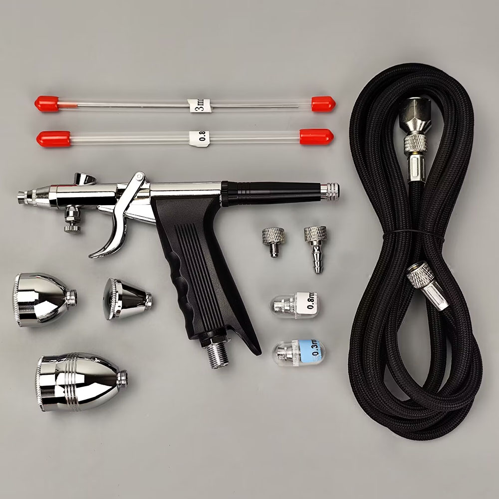 Dual Purpose Airbrush Quick Disconnect with Air Flow Control Valve Users who Demand Absolute Precision Nail Brush
