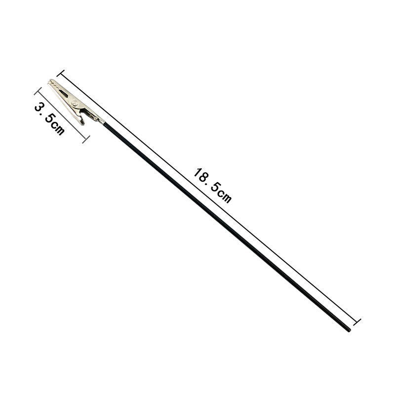 Memo Clip 10 Pieces Durable Alligator Clip Stick Set Painting Stand Base Modeling Tools for Airbrush Hobby Model Parts
