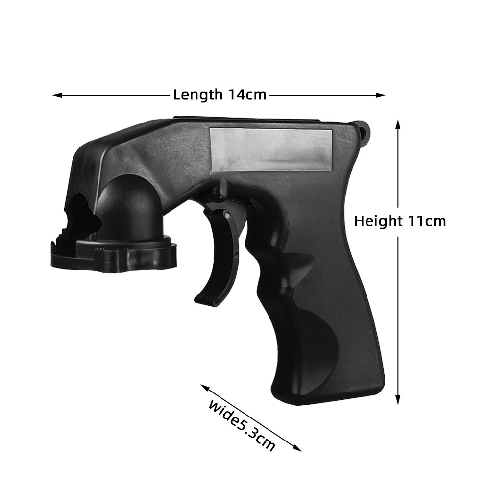 Manual Spray Painting Tool Self-propelled Airbrush Kit Grip Portable Spray Painting Handle Plastic Handle