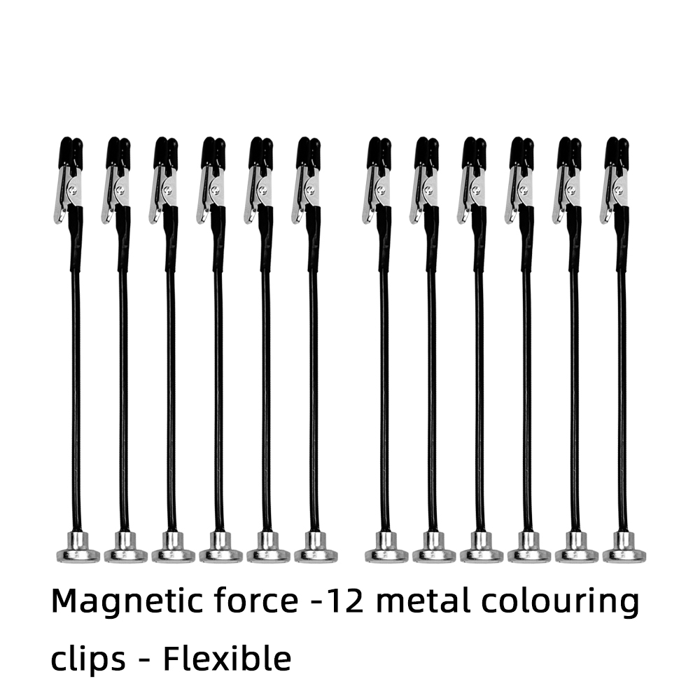 Painting Stand Base Gun Modeling Tool Set 13 Pieces Magnetic Flexible alligator Rod