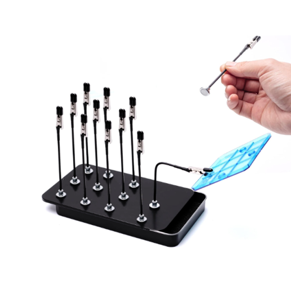 Painting Stand Base Gun Modeling Tool Set 13 Pieces Magnetic Flexible alligator Rod